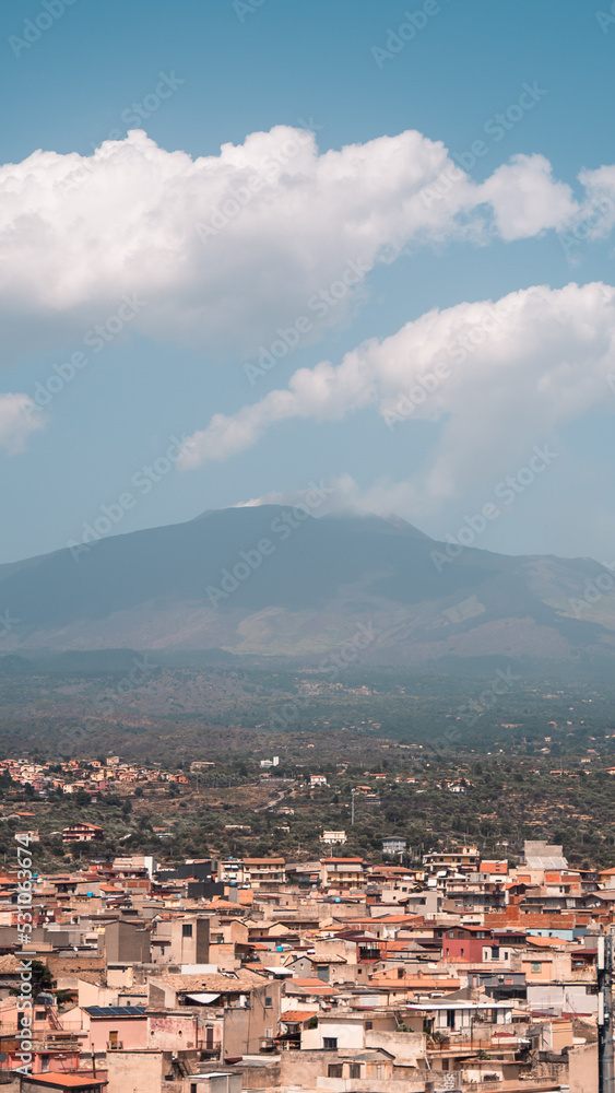 Obraz premium Volcano Mt Etna