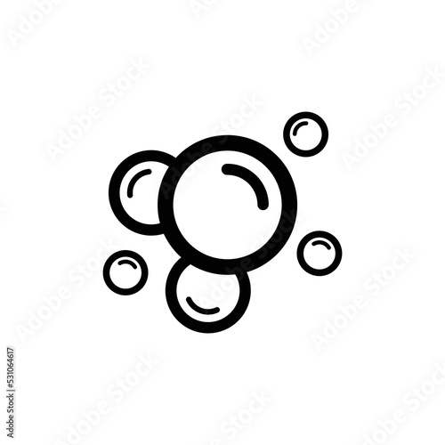Creative Bubble Icon Vector Template