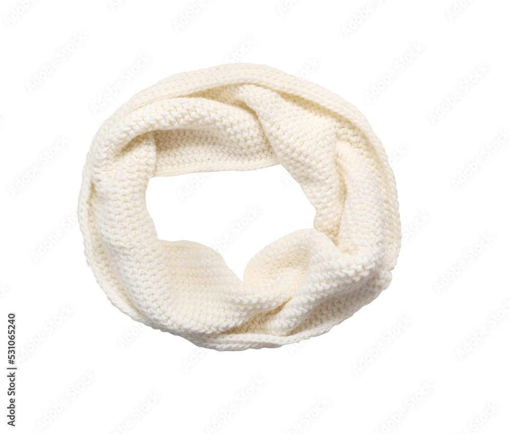 White textile knitted scarf isolated png transparent White textile knitted scarf isolated png transparent