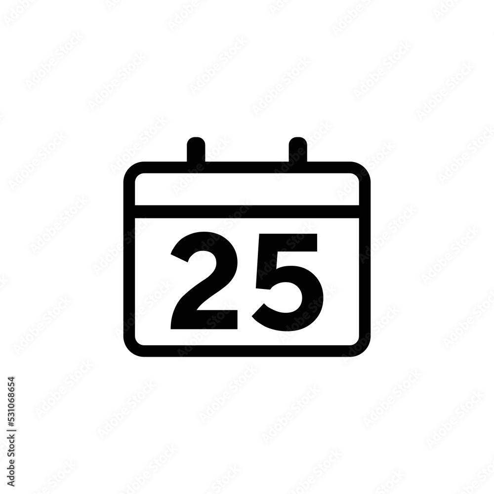 Creative Calendar Icon Vector Template Creative Calendar Icon Vector Template