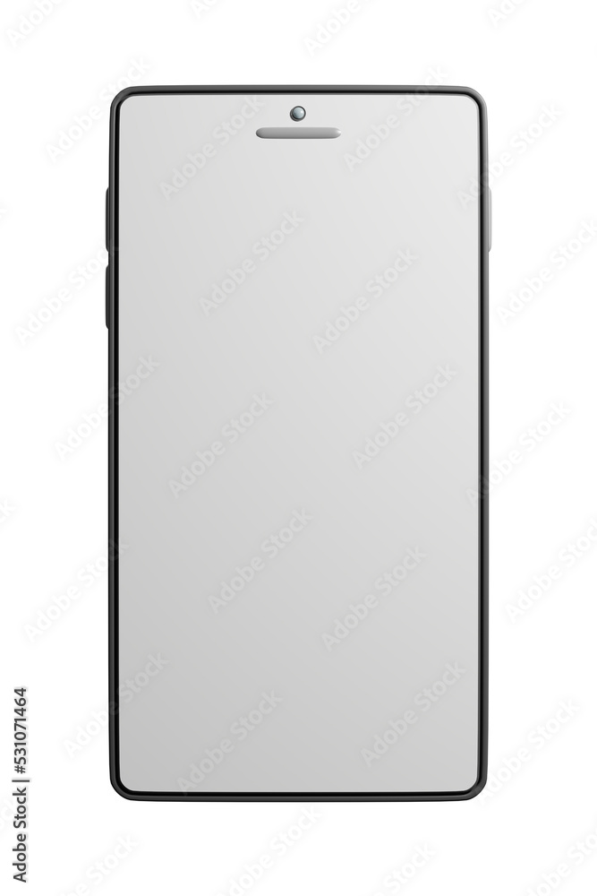 3D rendering smartphone mock up model 3D rendering smartphone mock up model