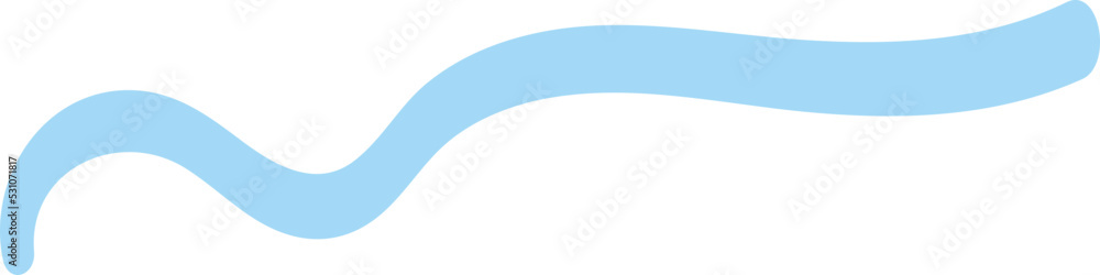 Vector Line Element Doodle Wavy Vector Line Element Doodle Wavy