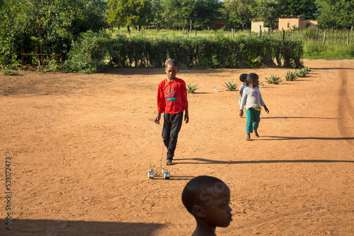 african kids playing