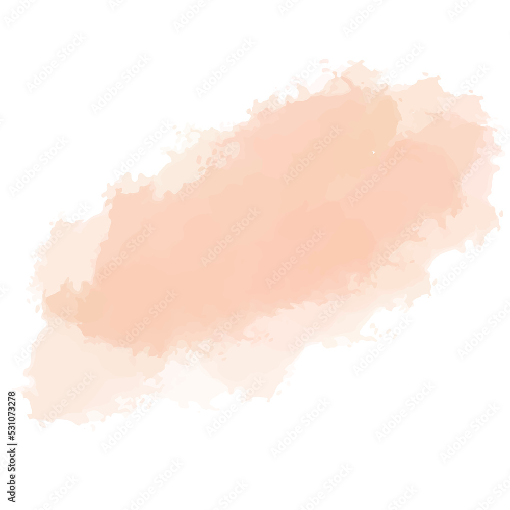 Abstract watercolor spot on a transparent background. A textural color spot without a background. Use for the design of business cards, postcards, invitations, website, stickers, text backing.