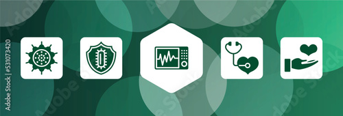 blood donation filled icon set isolated on abstract background. glyph icons such as pollen, immunity, icu, medical checkup, donator vector. can be used for web and mobile.