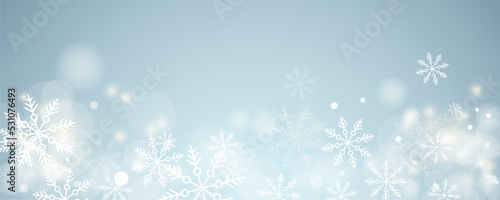winter snowflakes shape - snow design element - christmas snowfall happy new year theme