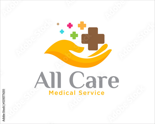 all medical care logo designs for health service logo