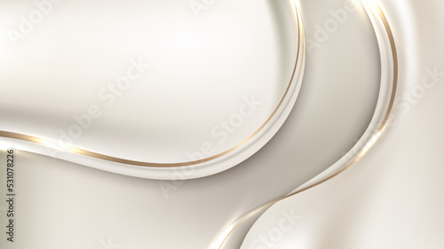 Abstract 3D luxury template...