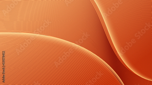 Abstract wave lines and sha...
