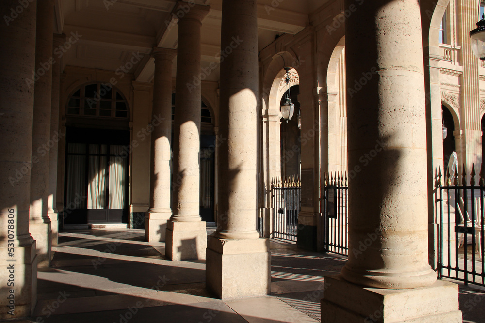 palais-royal in paris (france)