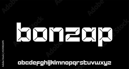 FUTURISTIC ELEGANT AND BOLD MODERN TYPEFACE	
