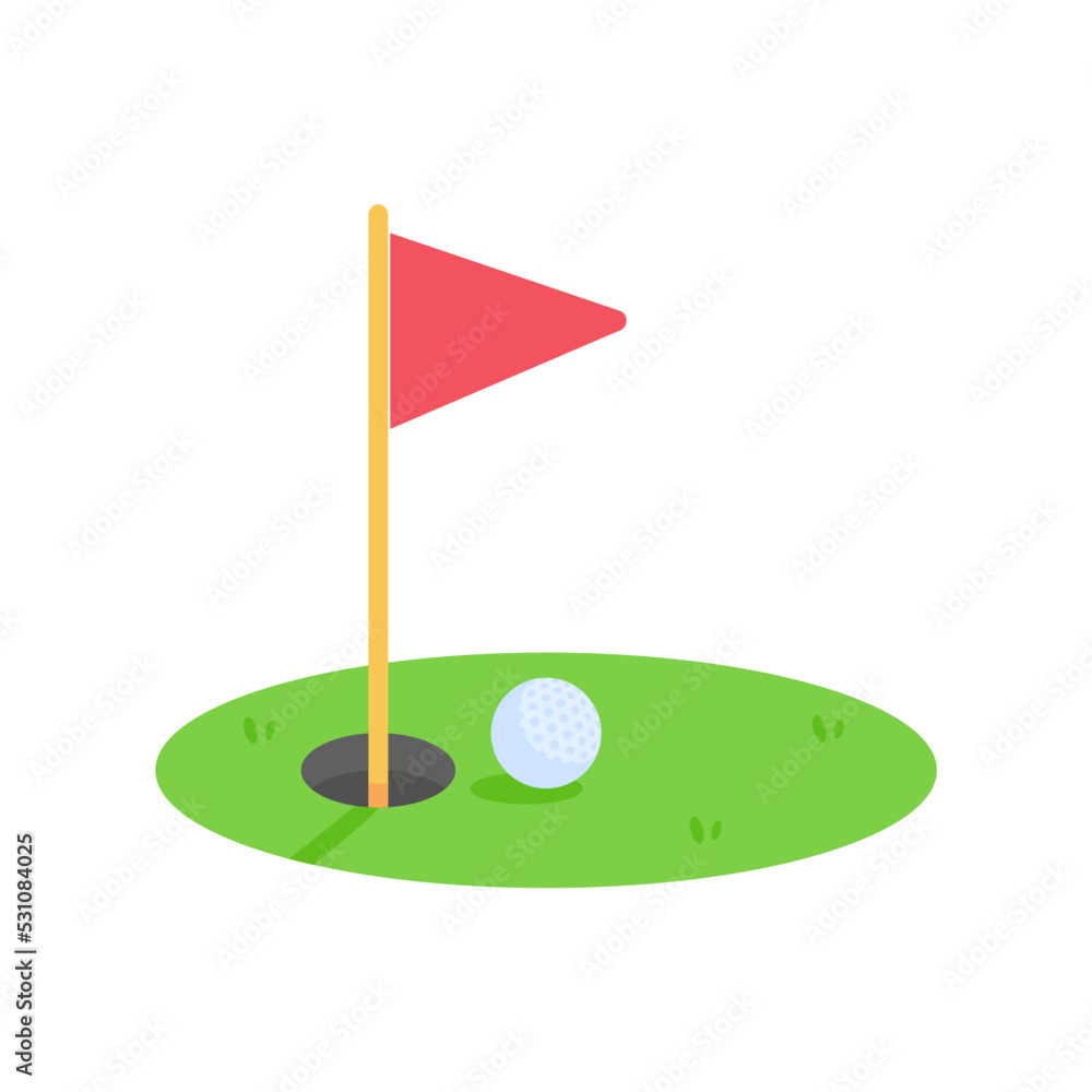 Golf clubs and balls for sporting events on the grass. Golf clubs and balls for sporting events on the grass.