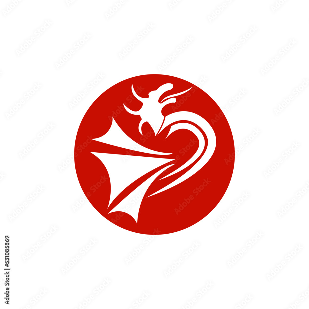 dragon icon ilustration vector dragon icon ilustration vector