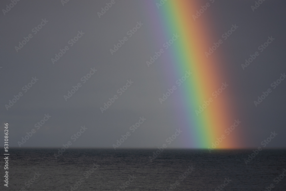 Rainbow over the Sea, Eask Neuk of Fife, Scotland Rainbow over the Sea, Eask Neuk of Fife, Scotland