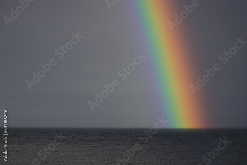 Rainbow over the Sea, Eask Neuk of Fife, Scotland