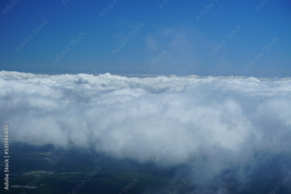 This place is known for the sea of clouds that is visible from points of high elevation