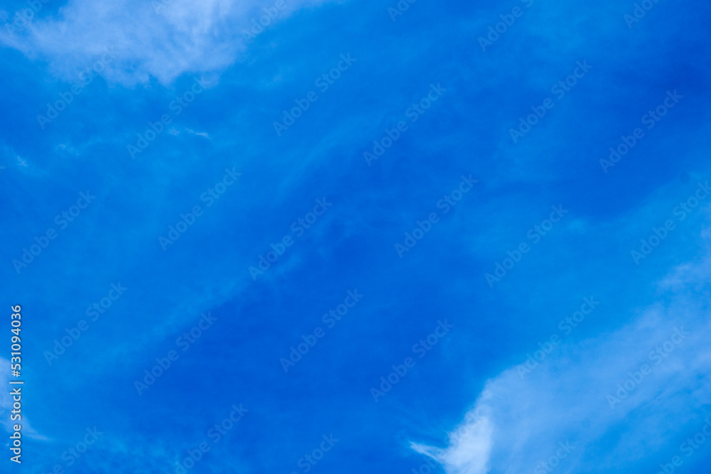 blue sky background for text
