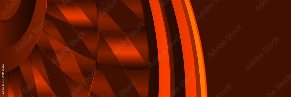Obraz premium Abstract orange red background
