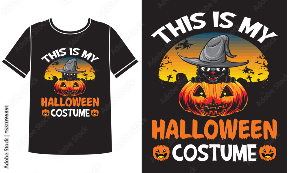 This is my halloween t-shirt design concept