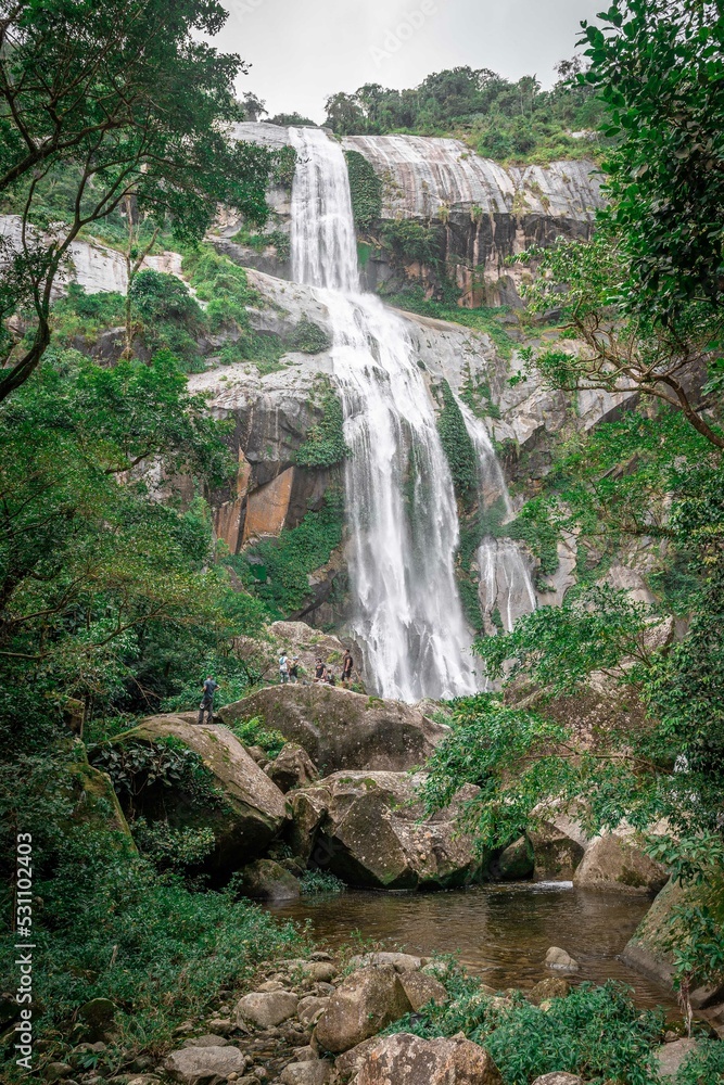Obraz premium waterfall in the jungle