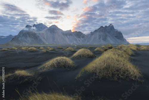 Obraz na płótnie Iceland Vestrahorn w salonie