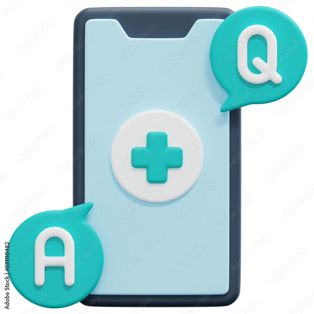 faq 3d render icon illustration faq 3d render icon illustration