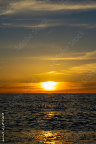 sunset over the sea © bykot