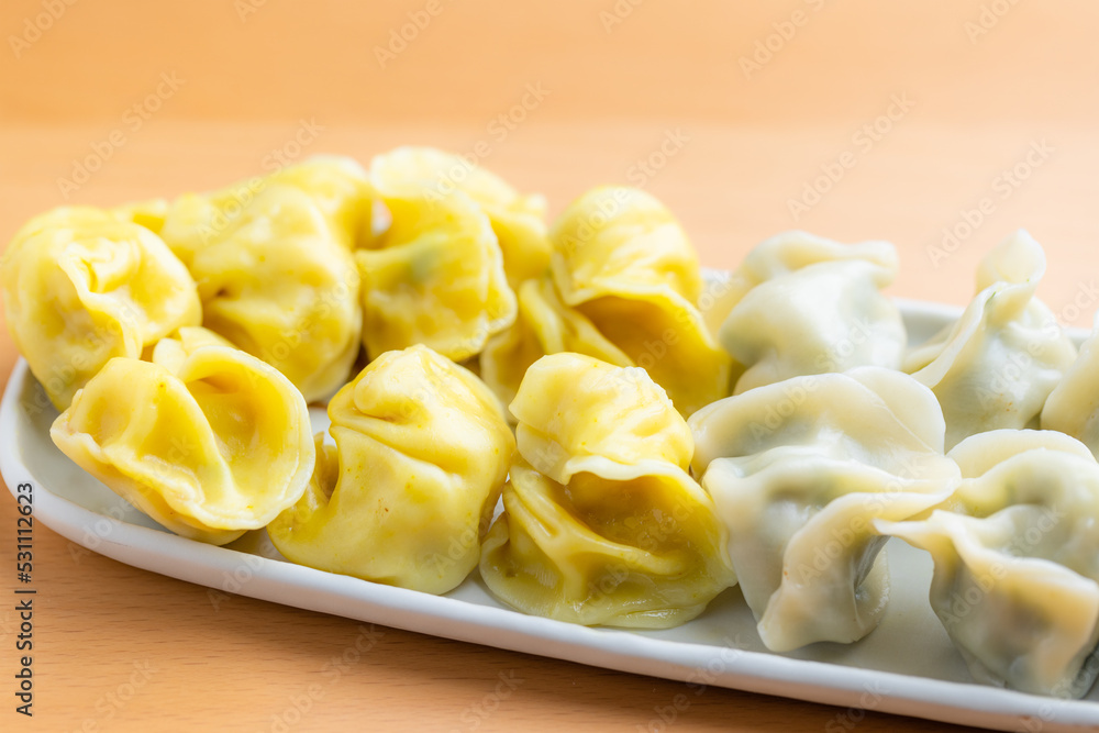 Steamed Corn and meat dumpling Steamed Corn and meat dumpling