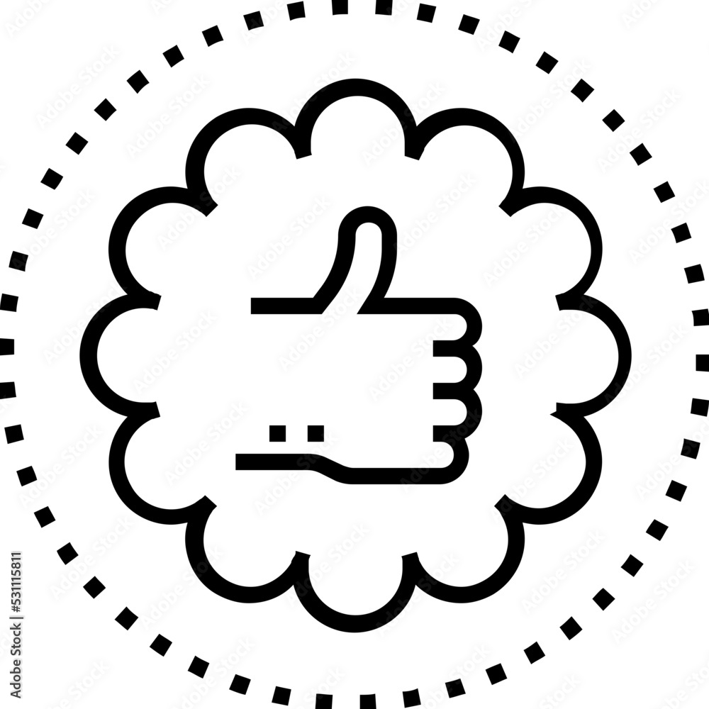 Guarantee Quality Line Vector Icon Guarantee Quality Line Vector Icon