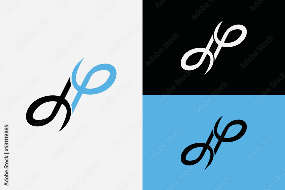 Creative DP PD Letter Logo Design Creative DP PD Letter Logo Design