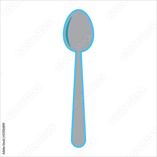 spoon icon vector design template