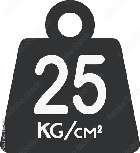 warning maximum weight symbol