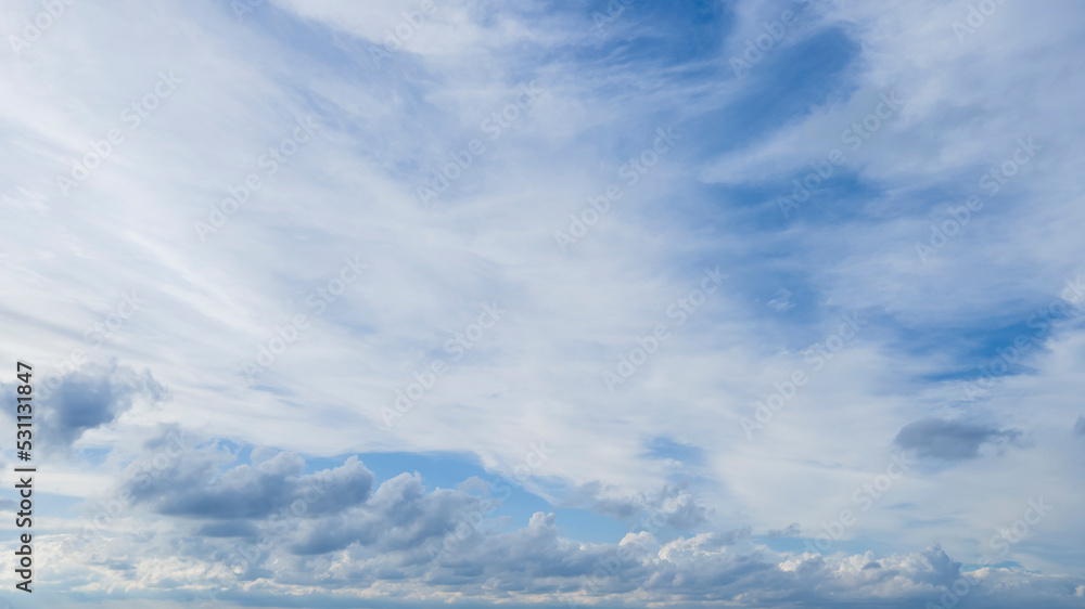 Blue sky background with beautiful clouds Blue sky background with beautiful clouds