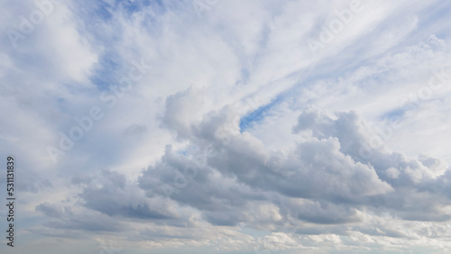 Fototapeta Naklejka Na Ścianę i Meble -  Natural daylight and white clouds floating on blue sky