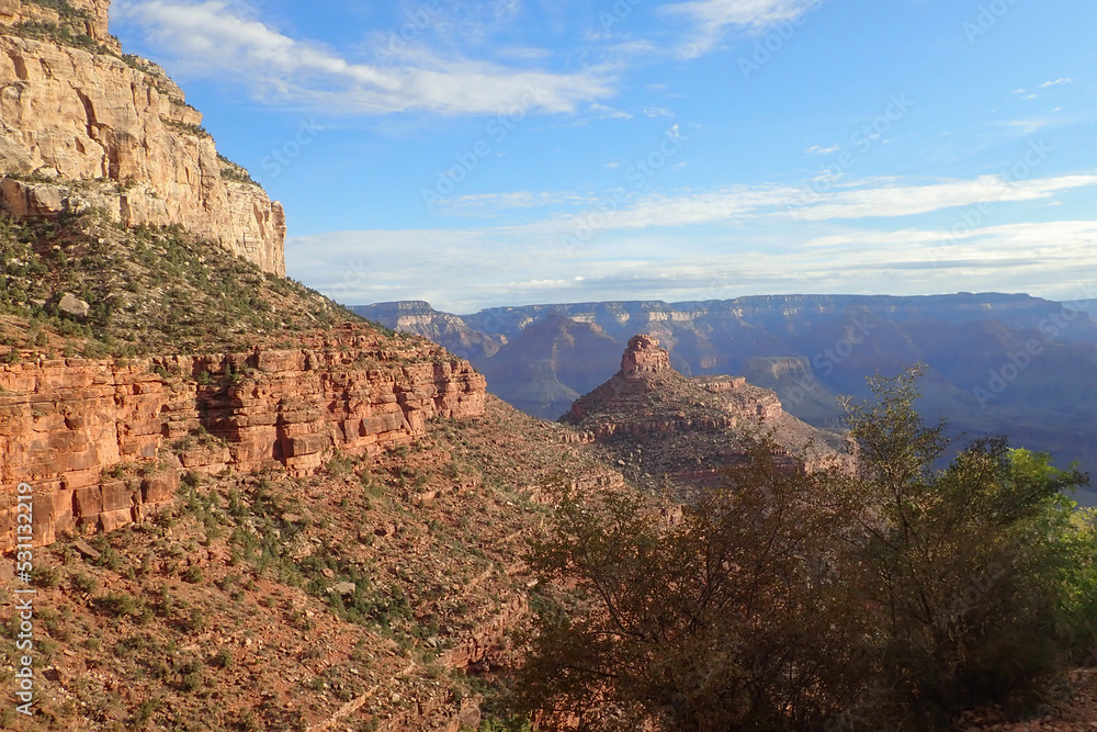 Rock formations at the Grand Canyon National Park, Arizona, USA
