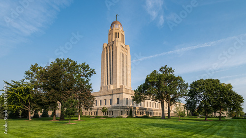 Tableau sur toile Nebraska State Capitol in Lincoln