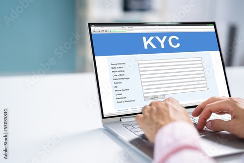 KYC. Know Your Customer photo