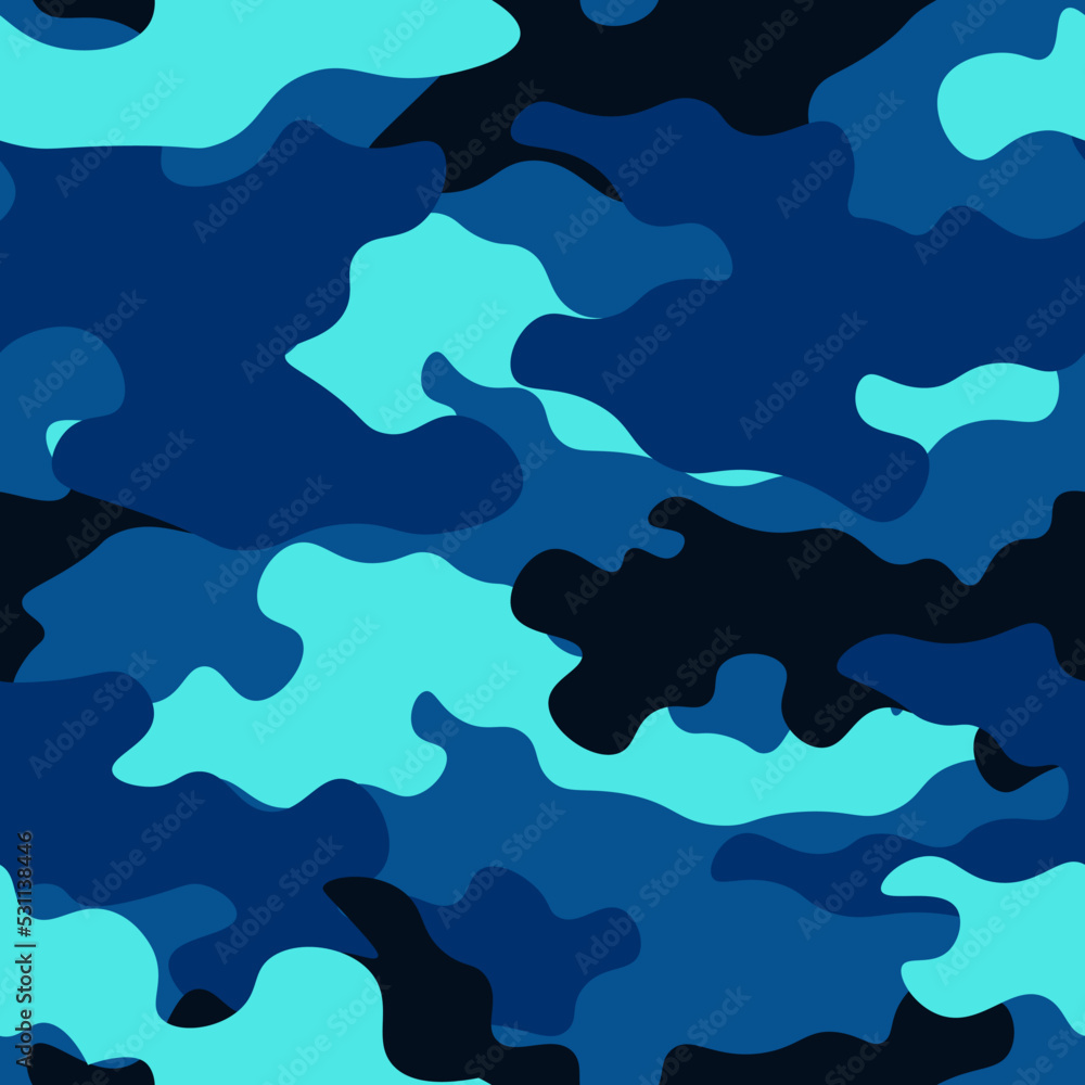 Texture military camouflage seamless pattern. Abstract army and hunting camouflage ornament.
Texture military camouflage seamless pattern. Abstract army and hunting camouflage ornament.