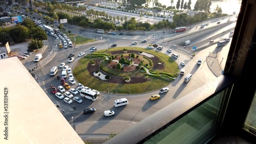 view from eiffel tower adana merkez  photo