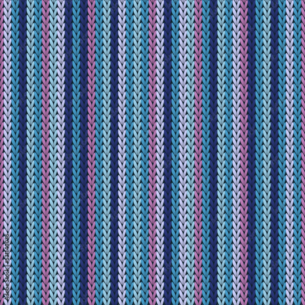 Handmade vertical stripes knit texture geometric Handmade vertical stripes knit texture geometric