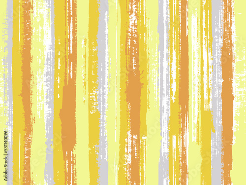 Sloopy gouache vertical lines vector pattern.