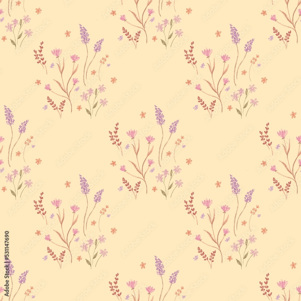 seamless floral pattern seamless floral pattern