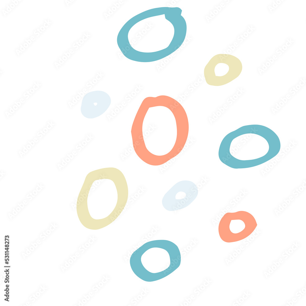Abstract hand draw element in doodle style Abstract hand draw element in doodle style