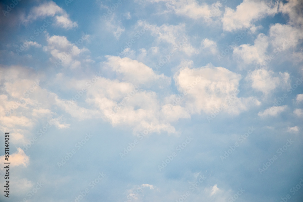 Fototapeta premium Blue sky, Clouds and fantastic sky