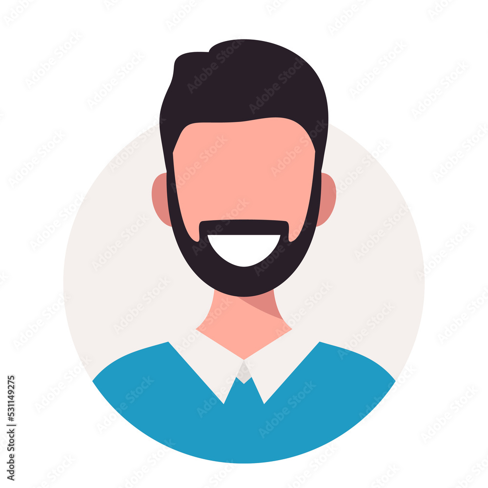 man person character avatar