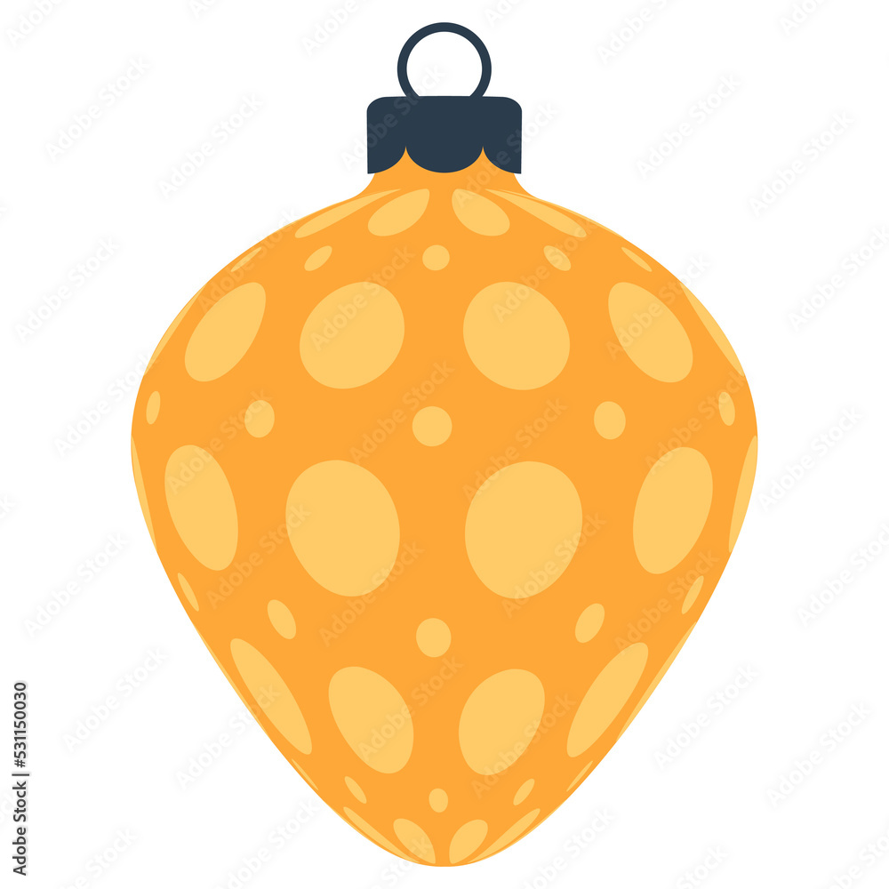 flat christmas bauble ball flat christmas bauble ball