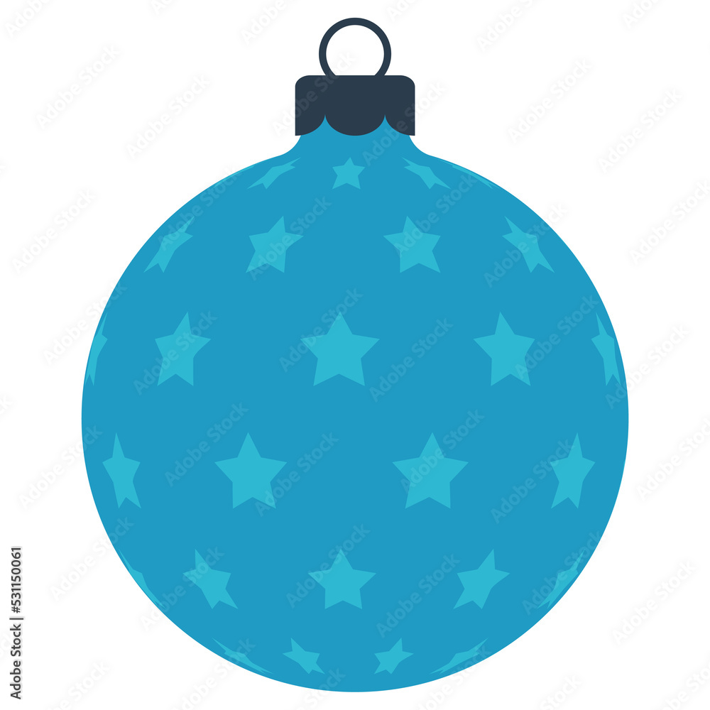 flat christmas bauble ball flat christmas bauble ball