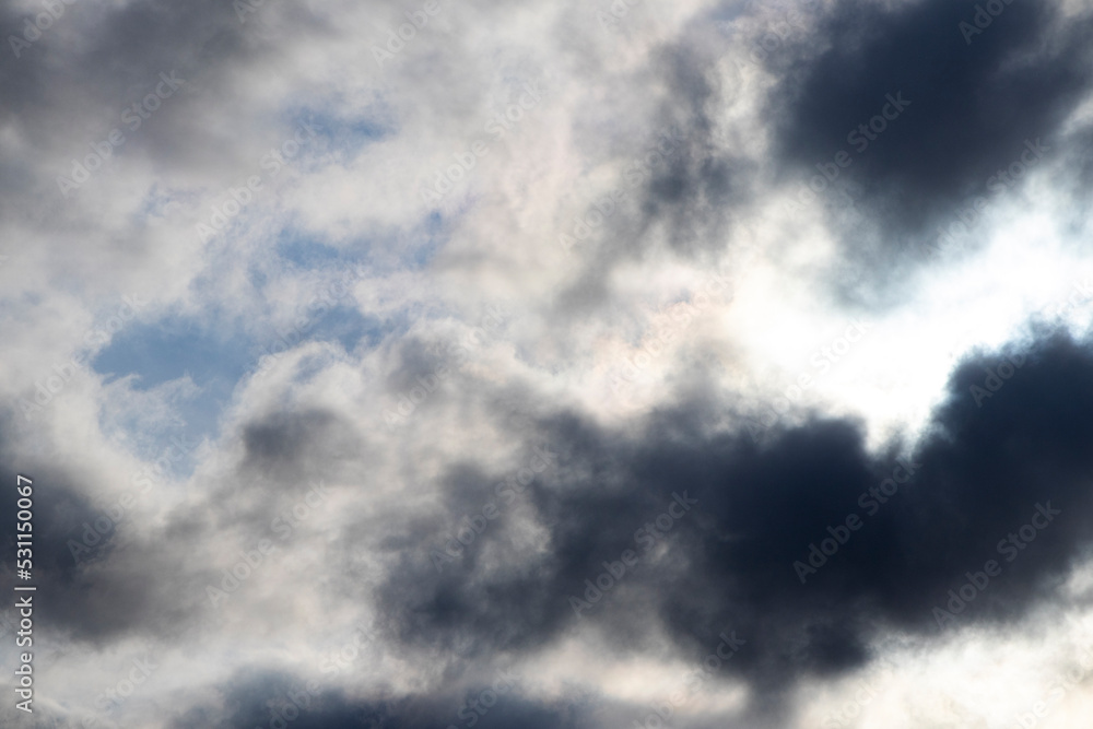 Blue sky, clouds and fantastic sky Blue sky, clouds and fantastic sky