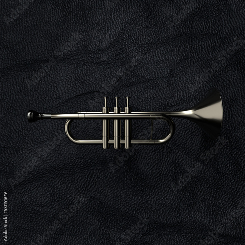 Canvas Print Trumpet