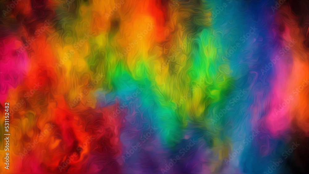 Explosion of color abstract background #5